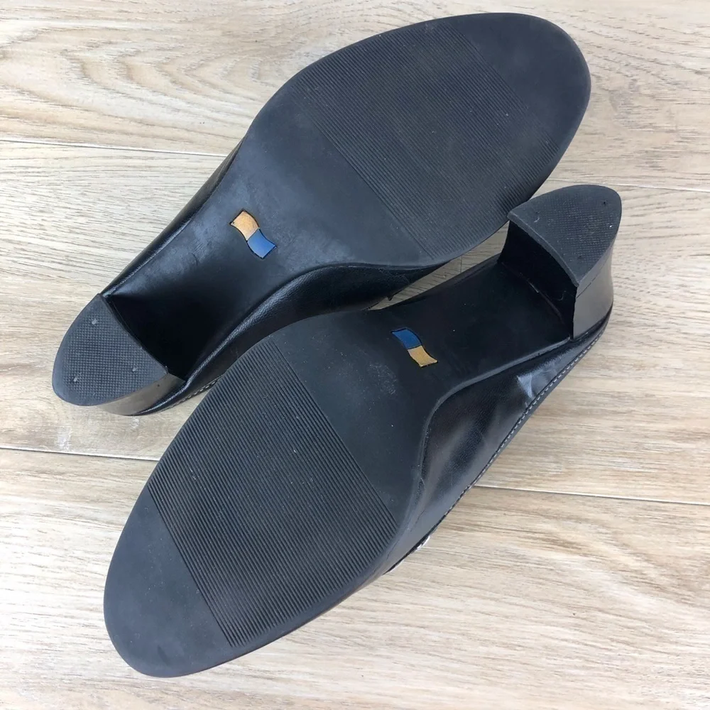 Cloud Walker Port  Mules Black Sz 8.5W 3” Heel - Picture 7 of 8